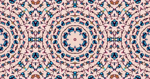 Beautiful Trendy Patterns for your Music Video. Animated Backgrounds. Vídeo Stock 127850950