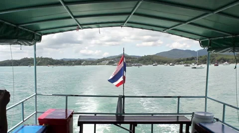 Beautiful trip on the sea Video stock 47698199