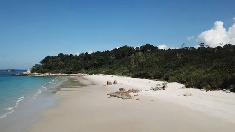 Beautiful Tropical Beach Видео 120587965