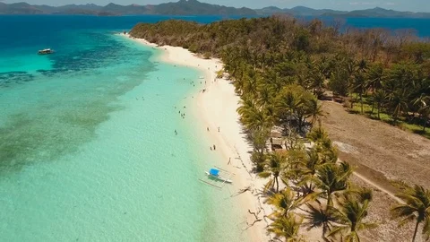 Beautiful tropical island. Stock Footage 101457256