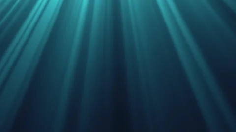Beautiful Underwater Light Rays Illuminating the Ocean Depths at Midday Stock Footage 320308214
