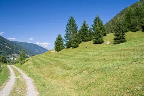 Beautiful valley Stock Photos