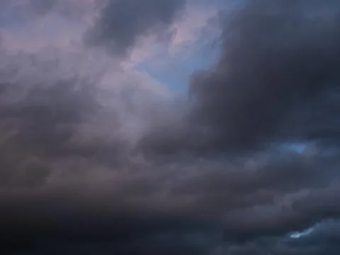 Beautiful various forms clouds in the high sky 스톡 사진