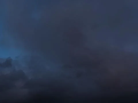 Beautiful various forms clouds in the high sky Fotos Stock
