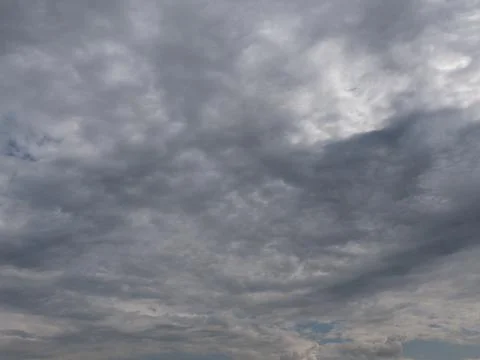 Beautiful various forms clouds in the high sky Stock Photos