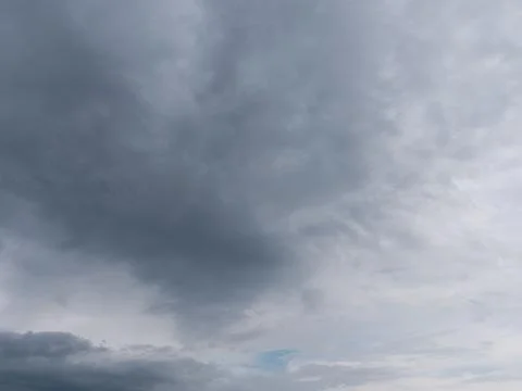Beautiful various forms clouds in the high sky 스톡 사진