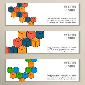 Beautiful vector pattern of the hexagonal net Illustrazione stock