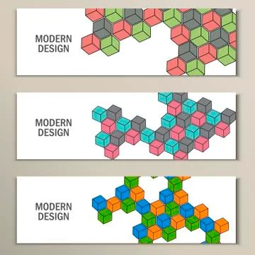 Beautiful vector pattern of the hexagonal net Illustrazione stock
