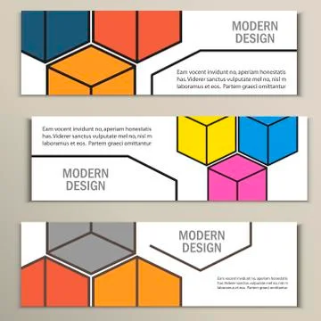 Beautiful vector pattern of the hexagonal net Stock Illustration