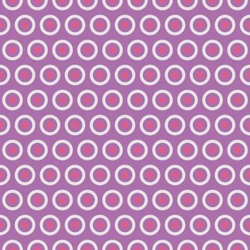 Beautiful vector seamless pattern (tiling). Pink, purple Stock Illustration