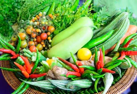 Beautiful vegetable Stock Photos