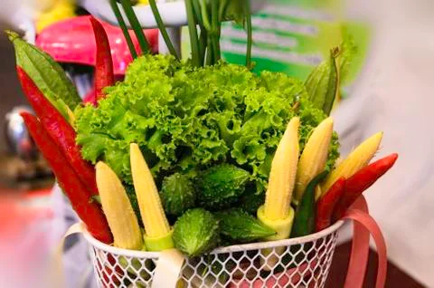Beautiful vegetables Stock Photos