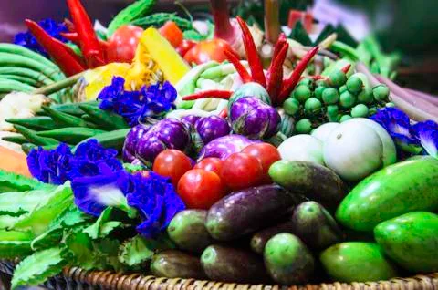 Beautiful vegetables Stock Photos