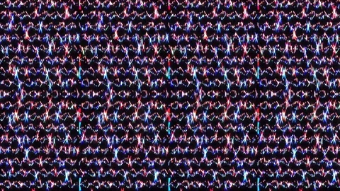 Beautiful video Abstract background 3D liquid lines horizontal in a multicolor Video stock 162897120