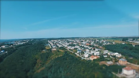 A beautiful video of a drone against a background of blue sky Stock Footage 128280909