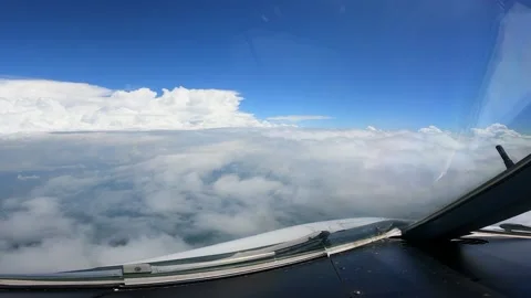 A beautiful video of the sky cloudy Stock Footage 229779386