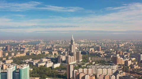 Beautiful view from the air. Video stock 107674147