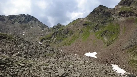 Beautiful View of Alpine Mountains in Austria 動画素材 338001446