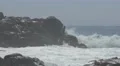 Beautiful view and sound of crashing waves, Porto 4k or 4k+ Resolution