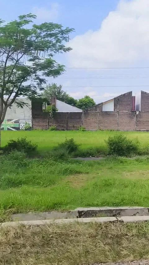 Beautiful view Approaching Train Video Video stock 273806607