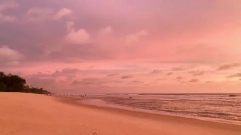 Beautiful view from the beach Video stock 289002590