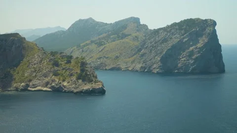 Beautiful view of Cap Formentor, Mallorca, Balearic Islands, Spain Stock Footage 303753776