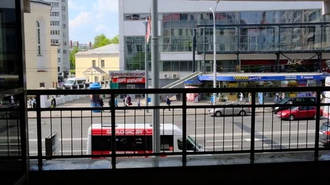 Beautiful view of the city Video stock 107882048