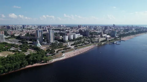 Beautiful view of the city Stock Footage 219739966