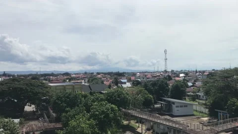 Beautiful view of the city Stock Footage 232358982