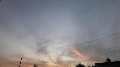 A beautiful view of cloud sky Stock Photos