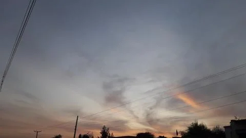 A beautiful view of cloud sky Stock Photos