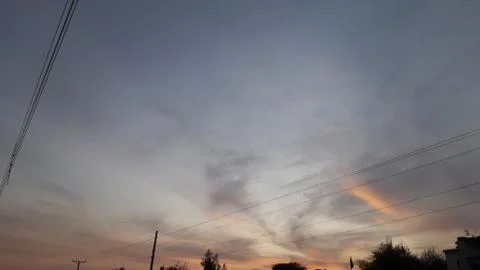 A beautiful view of cloud sky Foto stock