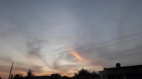 A beautiful view of cloud sky Foto stock