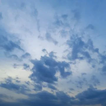 Beautiful view of clouds pattern in blue color eyeopener for best imaginary b Stock Photos