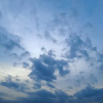 Beautiful view of clouds pattern in blue color eyeopener for best imaginary b Stock Photos