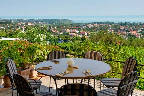 Beautiful view - Csopak Stock Photos