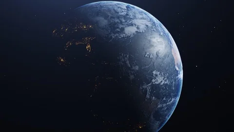 Beautiful view of earth. Stock Footage 120186641