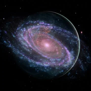 Beautiful view of earth from space. Elements of this image furnished by NASA Stock Photos