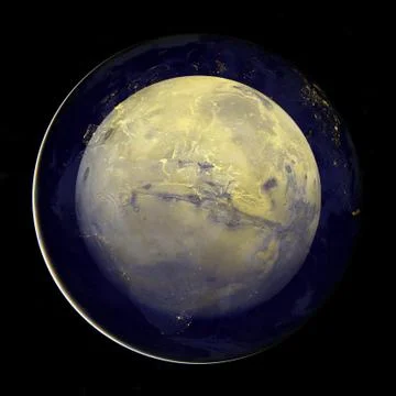 Beautiful view of earth from space. Elements of this image furnished by NASA 스톡 사진