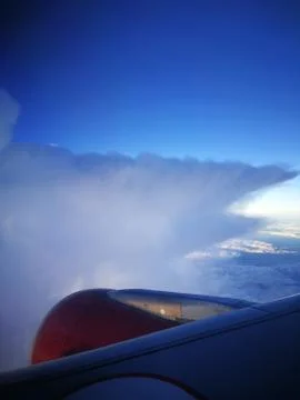 A beautiful view form plan window 库存照片