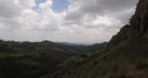 Beautiful view of a hill. Stock Footage 97505164