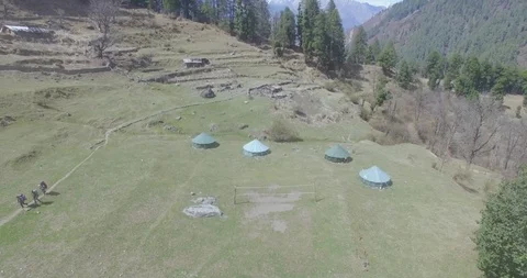 Beautiful view of Himalayas. Stock Footage 112043071