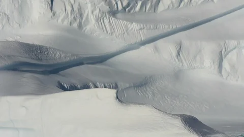 Beautiful view of icebergs Stock Footage 100756461