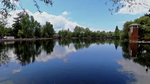 Beautiful view of the lake. Stock-Footage 157633407