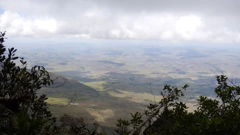 Beautiful view from the mountain. Venezuela Stock Footage 80843894