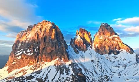 Beautiful view of the mountains Stock Photos