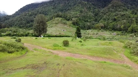 The beautiful view of Pangrango &amp; Gede Mount 動画素材 193299297
