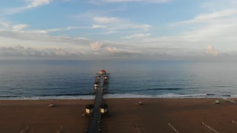 Beautiful View of the Pier Stock Footage 103296834