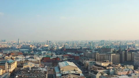 Beautiful view of the Red Square. Stock Footage 106802219