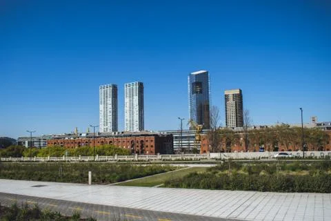 Beautiful view of the Reserva Ecológica Costanera in Buenos Aires, Argentina Stock Photos